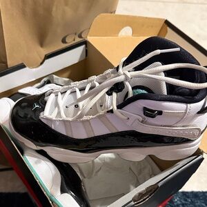 Black and White Athletic Sneakers